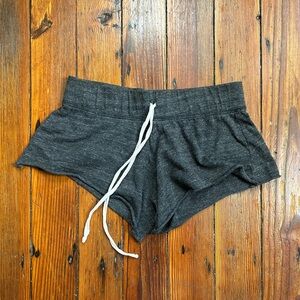 Vintage 00s Alternative Apparel Alternative Earth cheeky lounge shorts Small